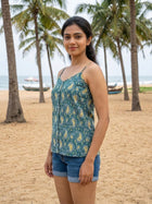 Printed Strap Top-CF-003