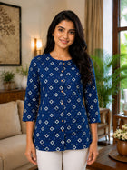 Cotton Printed Round Neck Shirts CM-018