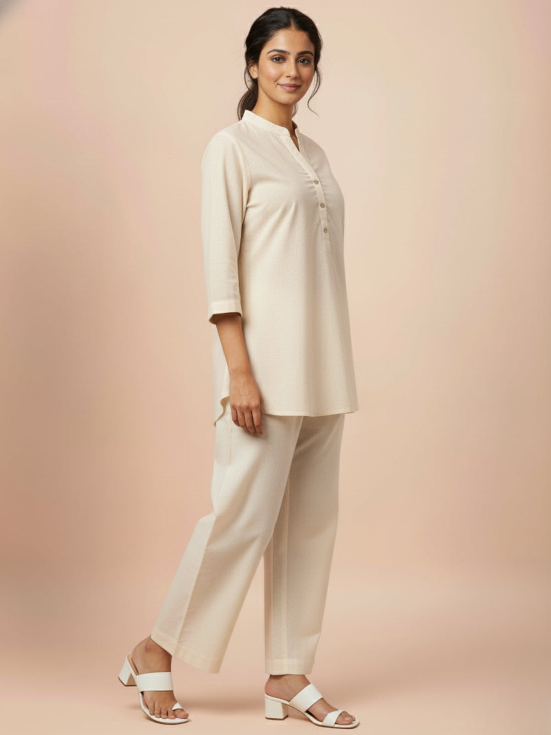 Cream Everyday Cotton Tops