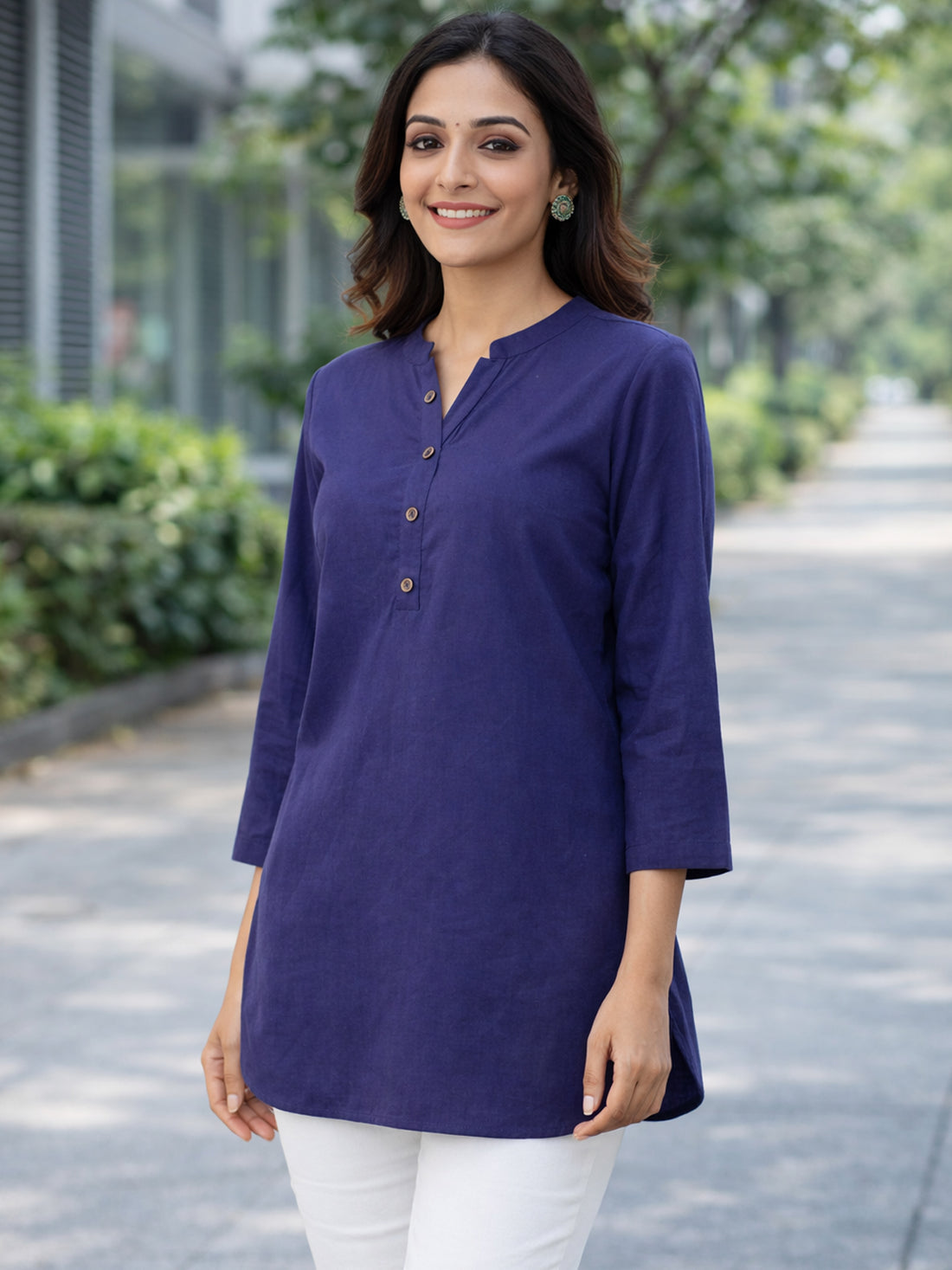 Navyblue Everyday Cotton Tops