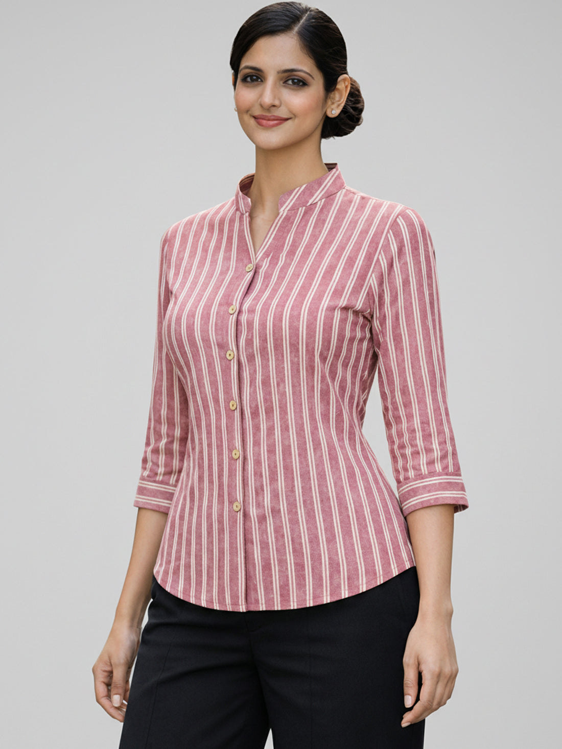 Bundle Of 2 Pink & Turquoise Three Stripe Shirt