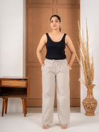 Melange Cotton Payjama Pants