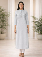 Melange South Cotton Straight Kurti