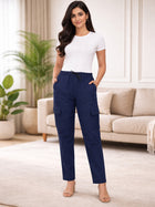NavyBlue Utility 5-Pocket Cargo Pants